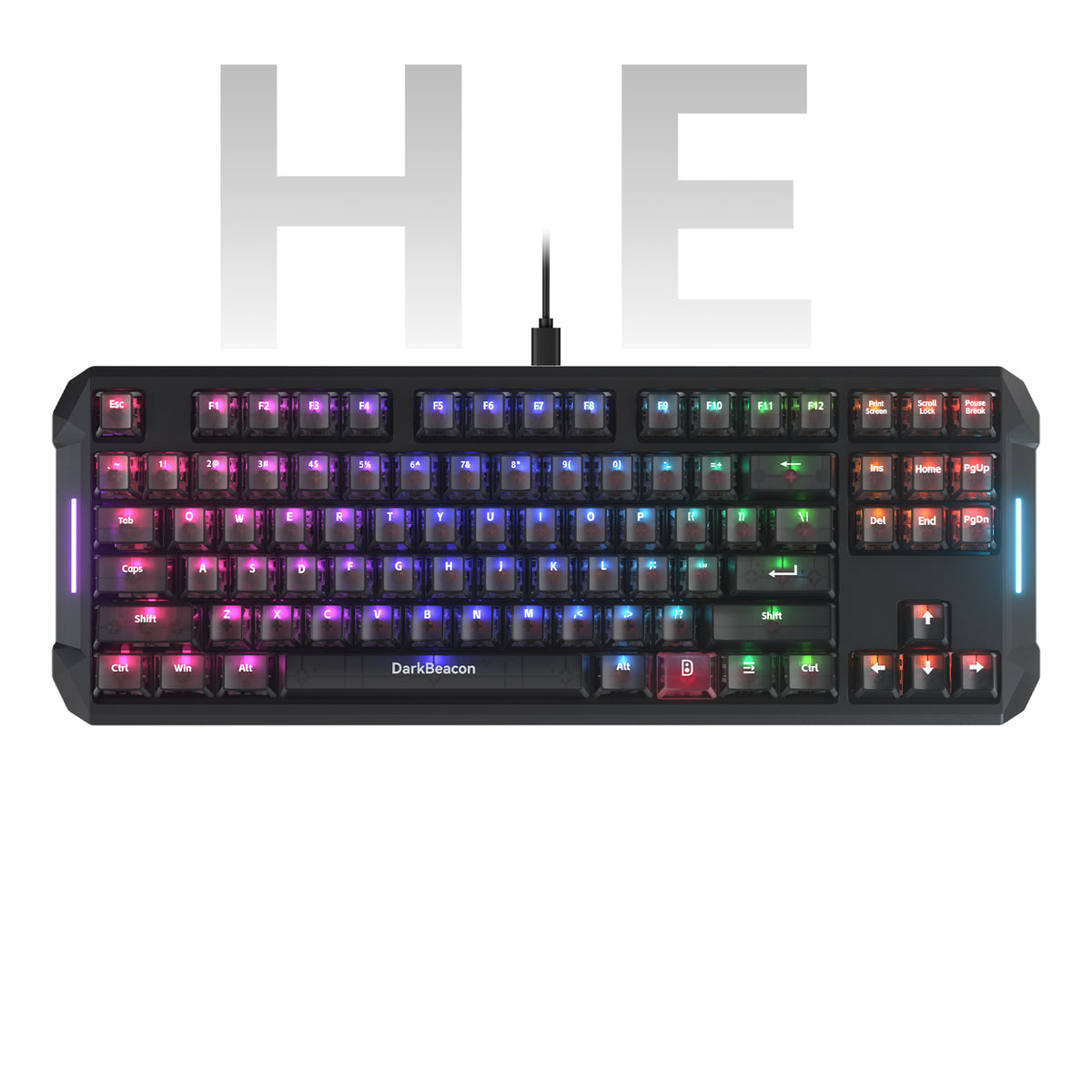 DarkBeacon Flux 87 TKL 80% Hall Effect Magnetic Switch Gaming 