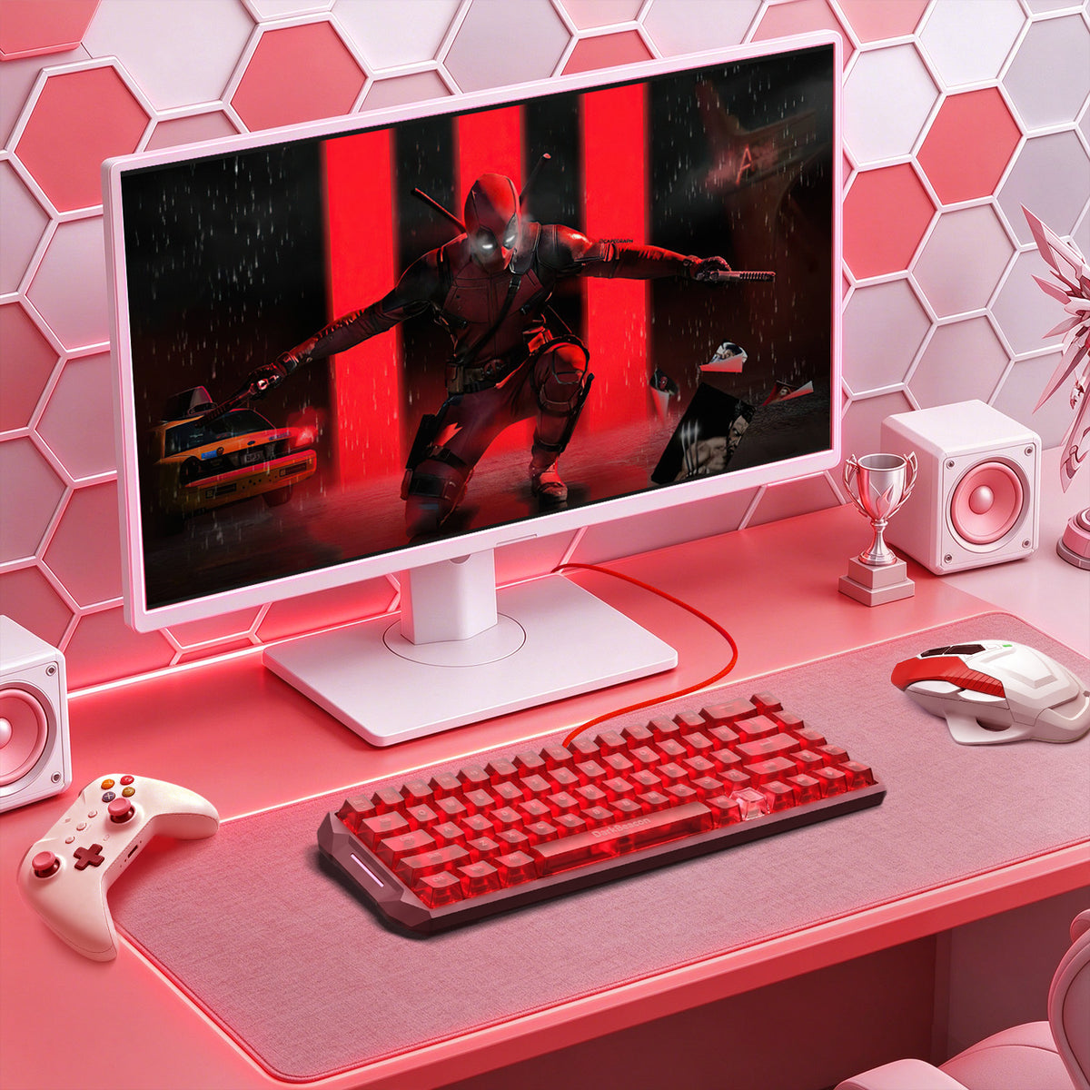 Flux 68 Wired Hall Effect Magnetic Switch Gaming Keyboard