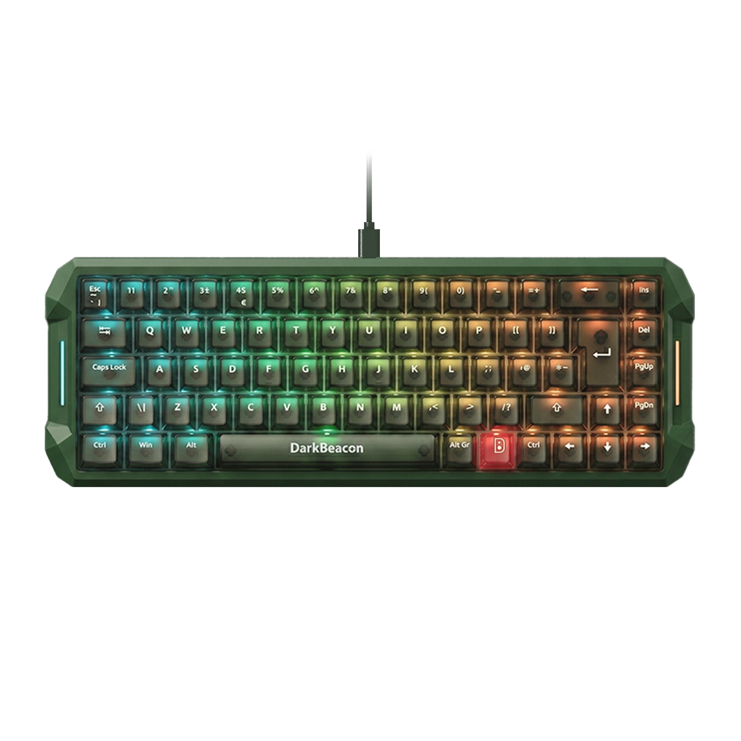 Blade 68 Wired Silent Mechanical Keyboard (Green)