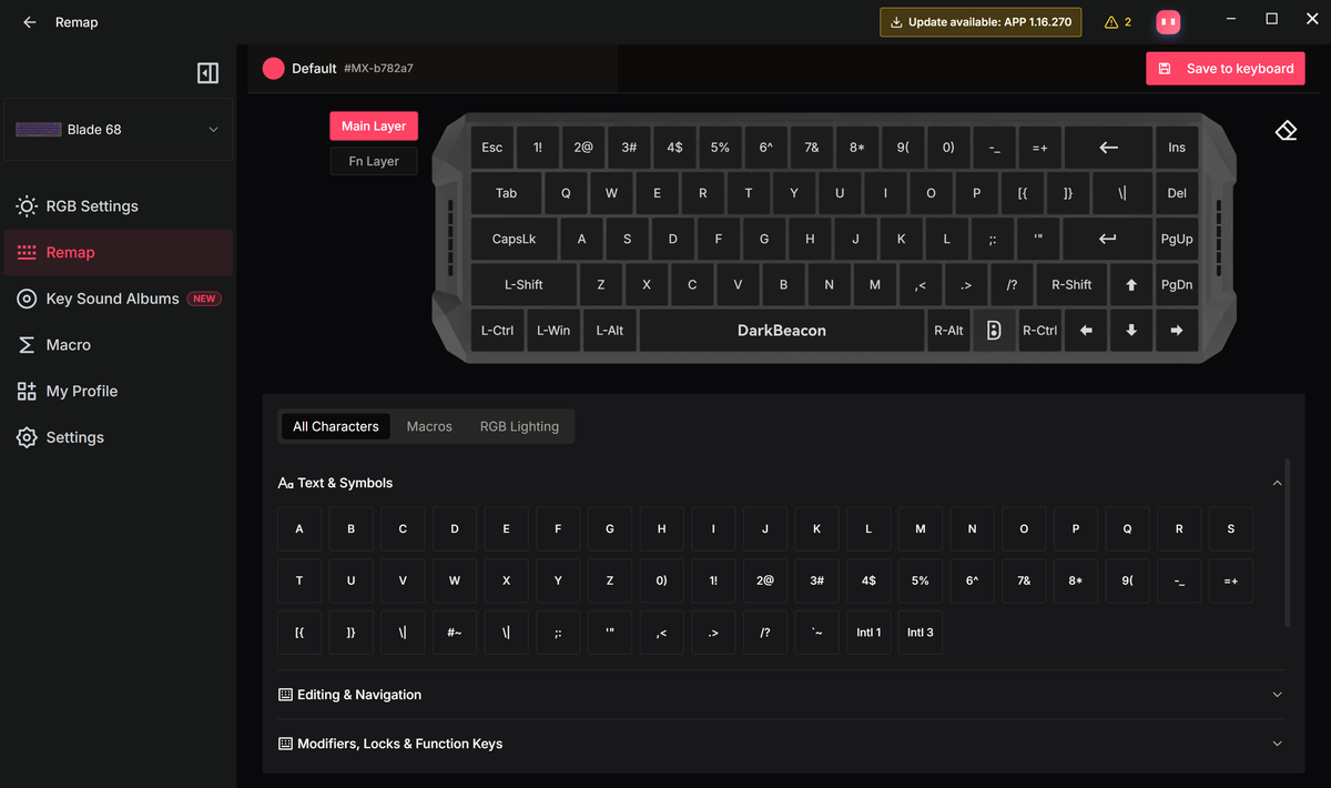 Key Remapping