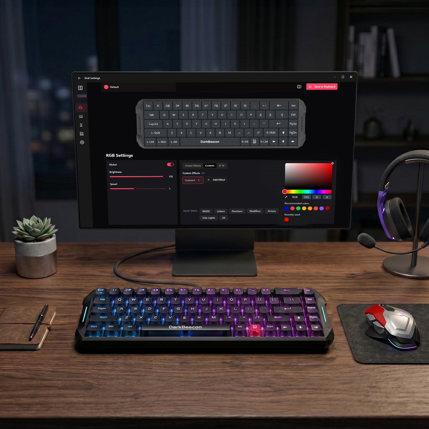 Blade 68 Wired Silent Mechanical Keyboard