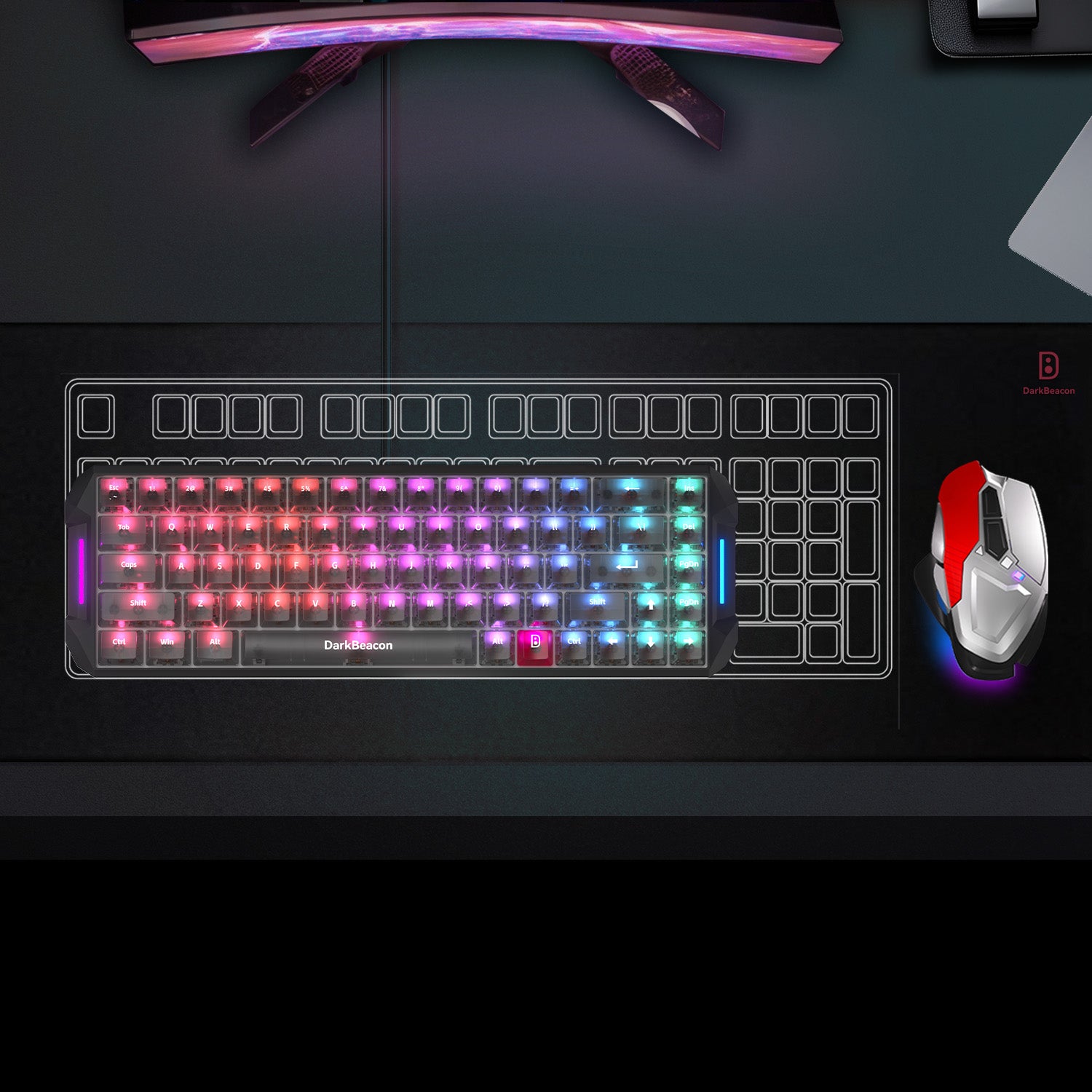 Blade 68 Wired Quiet Mechanical Keyboard