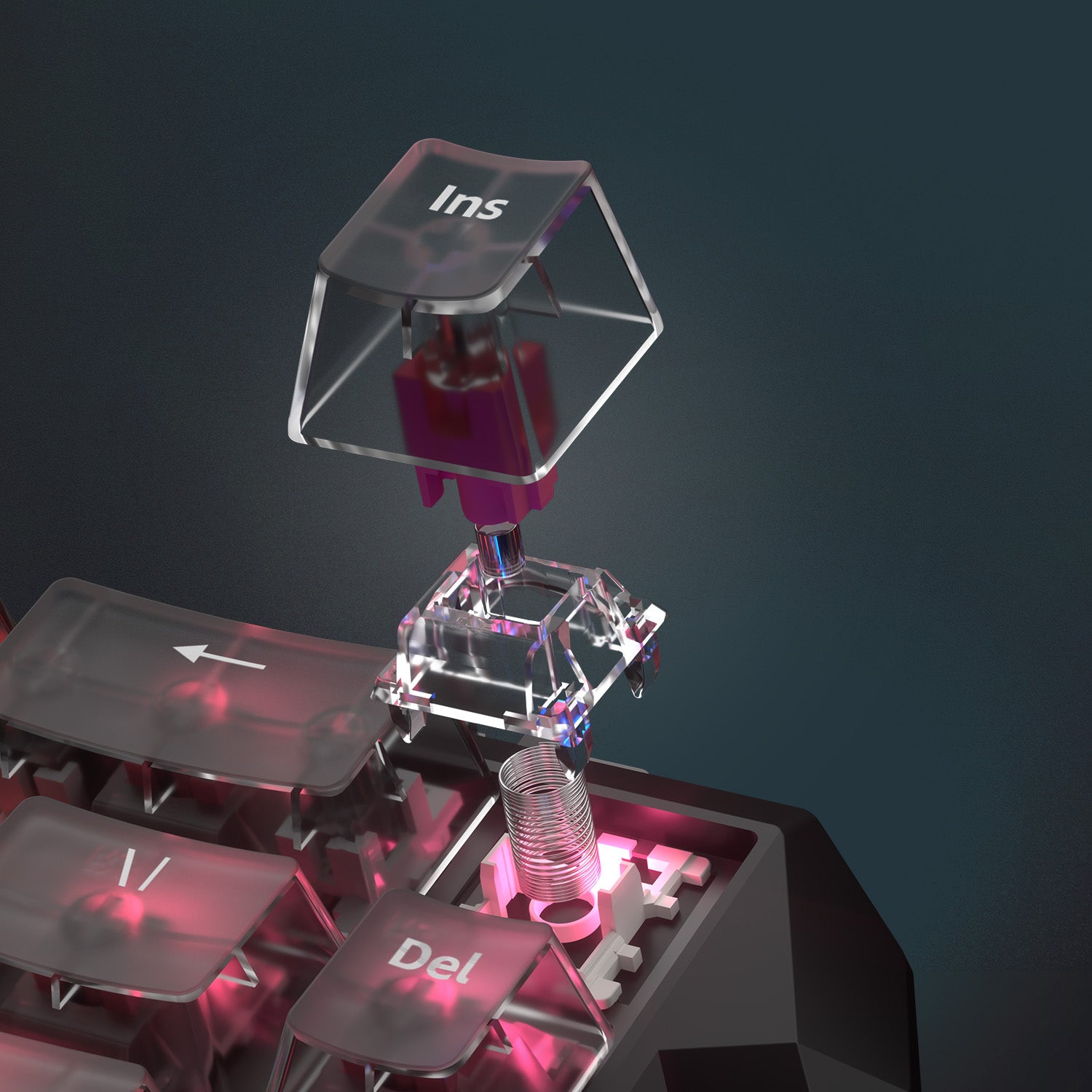 Flux 68 Wired Hall Effect Magnetic Switch Keyboard