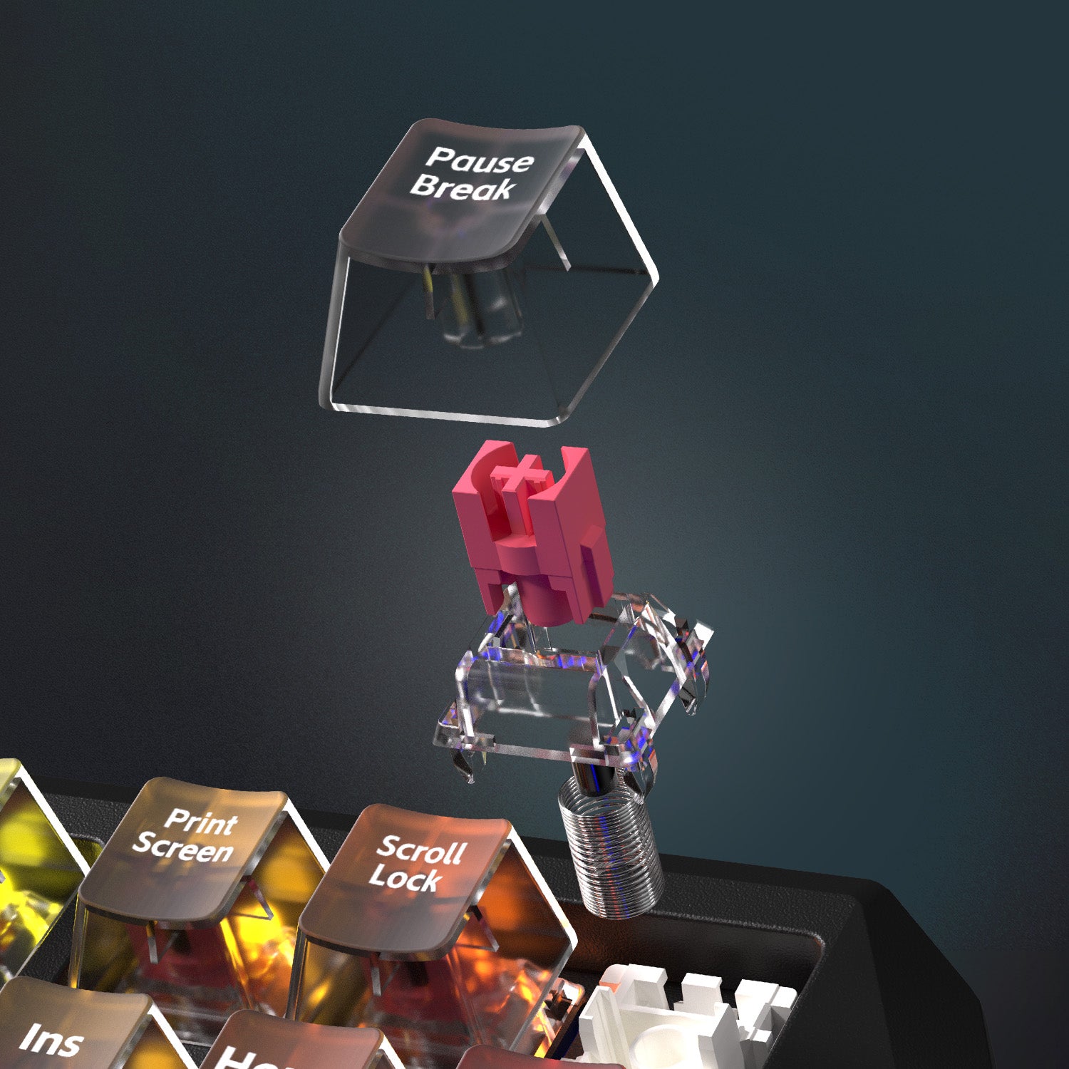 Flux 87 Wired Hall Effect Magnetic Switch Keyboard