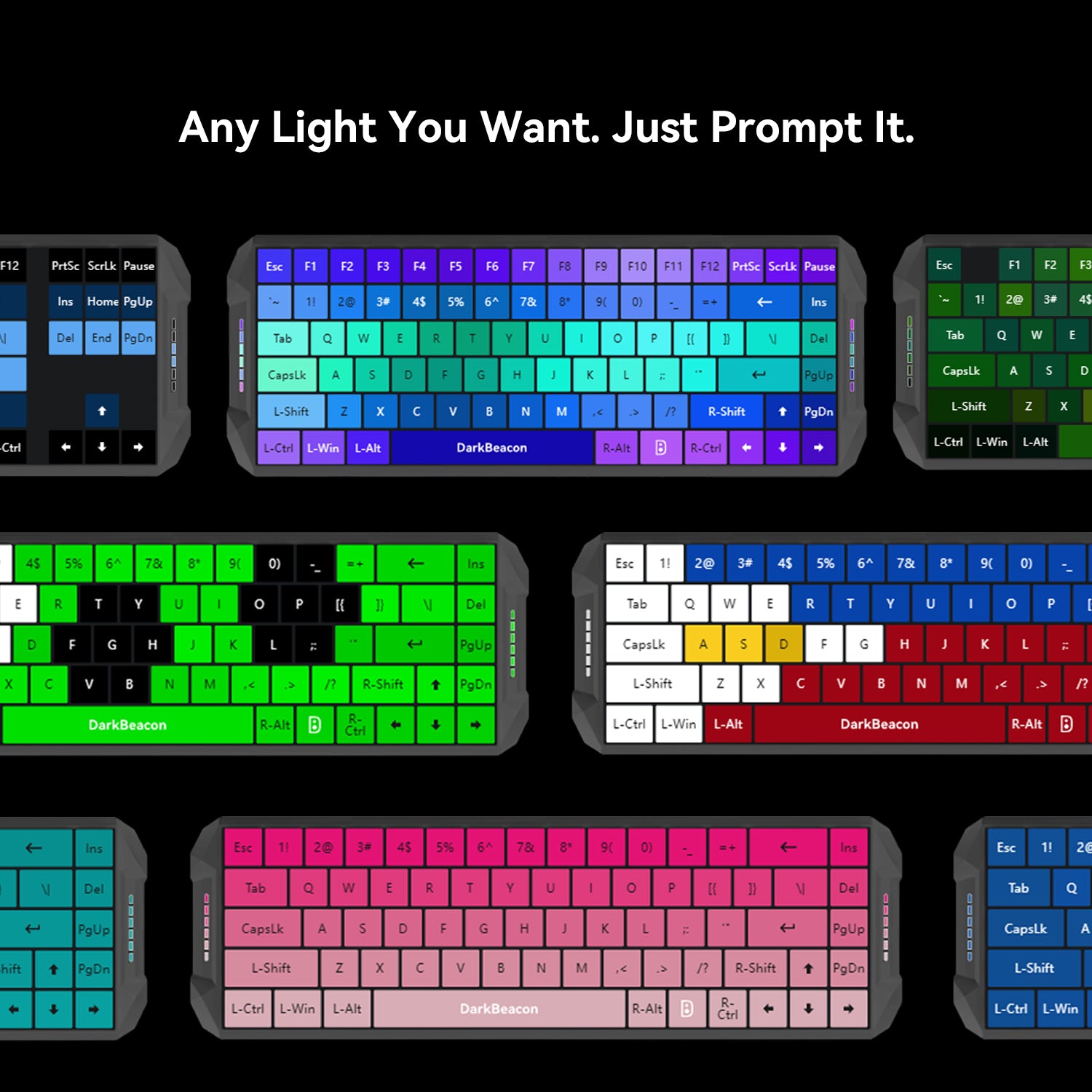 Flux 84 Wired Hall Effect Magnetic Switch Gaming Keyboard