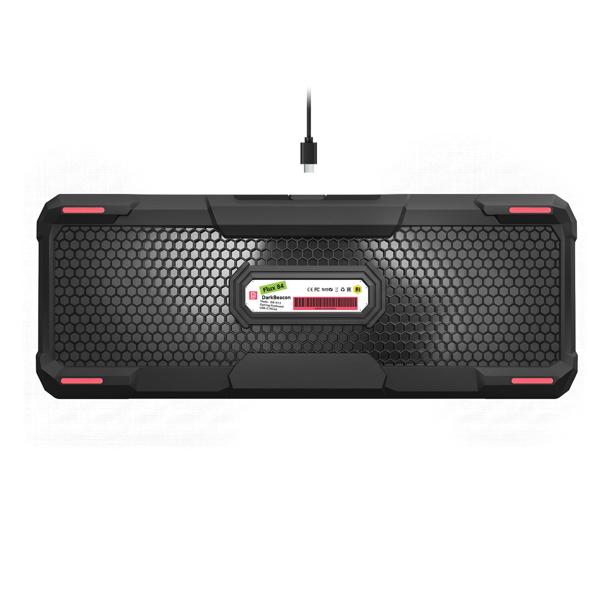 Flux 84 Wired Hall Effect Magnetic Switch Gaming Keyboard