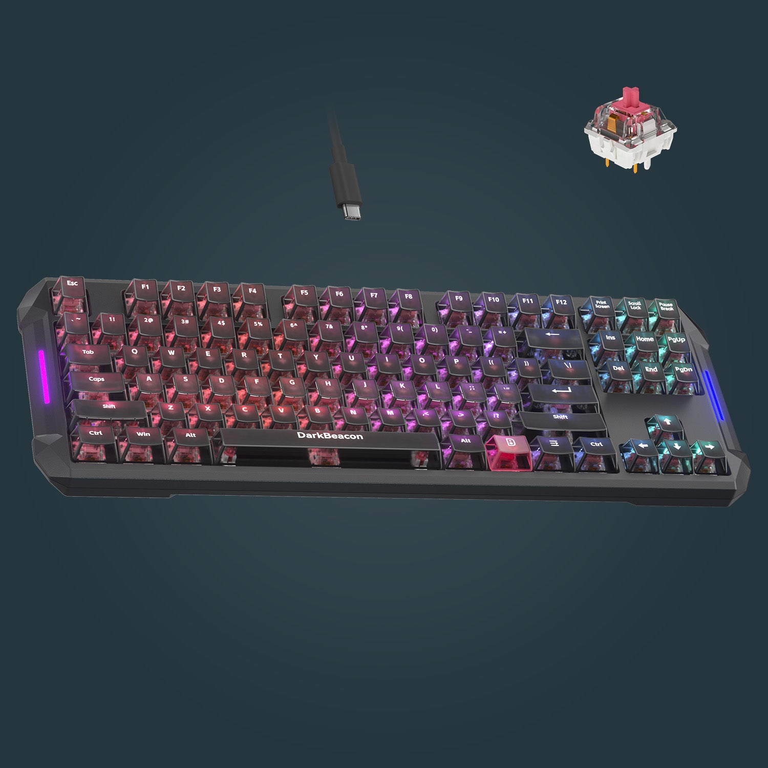 Blade 87 Wired Quiet Mechanical Keyboard
