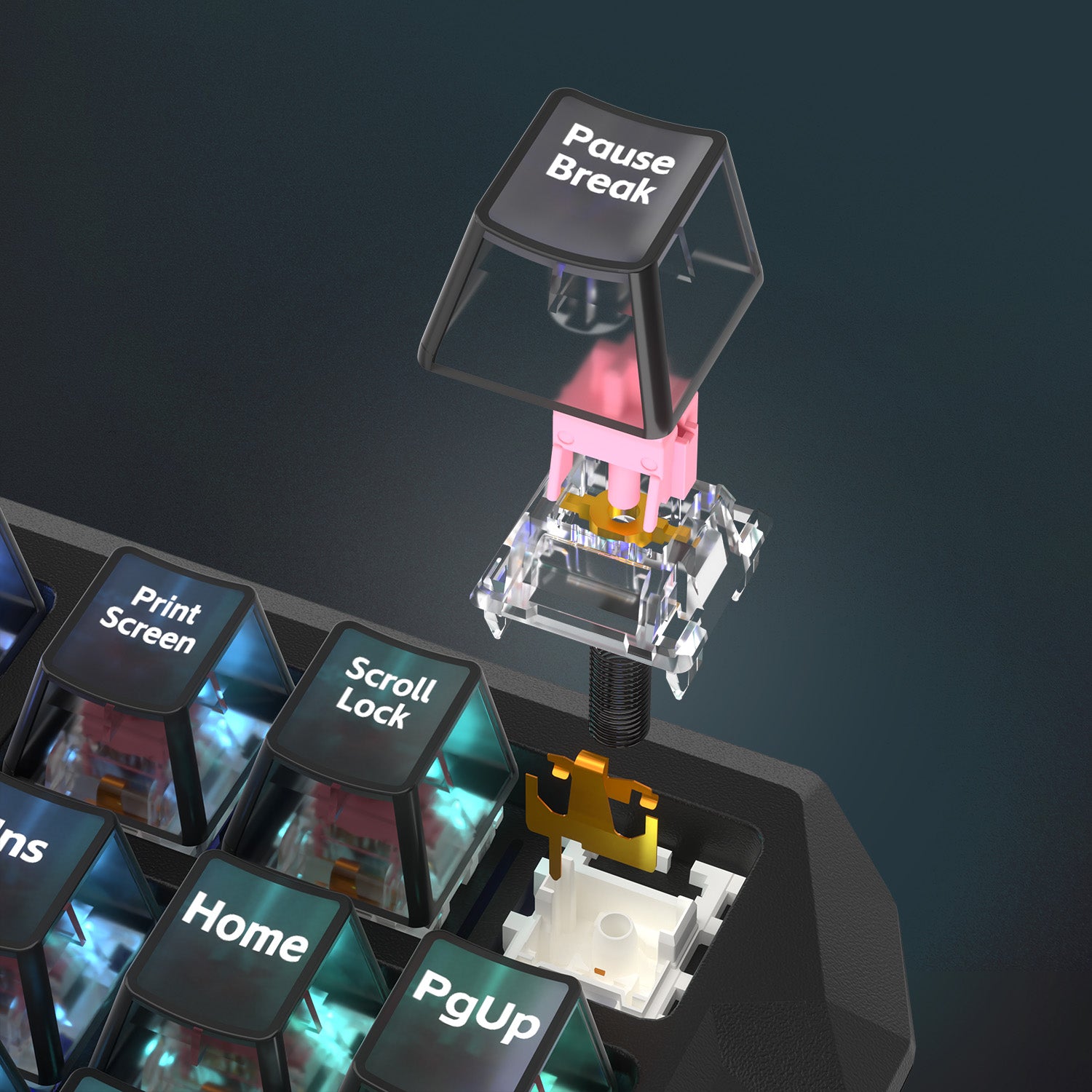 Blade 87 Бесшумная механическая проводная клавиатура