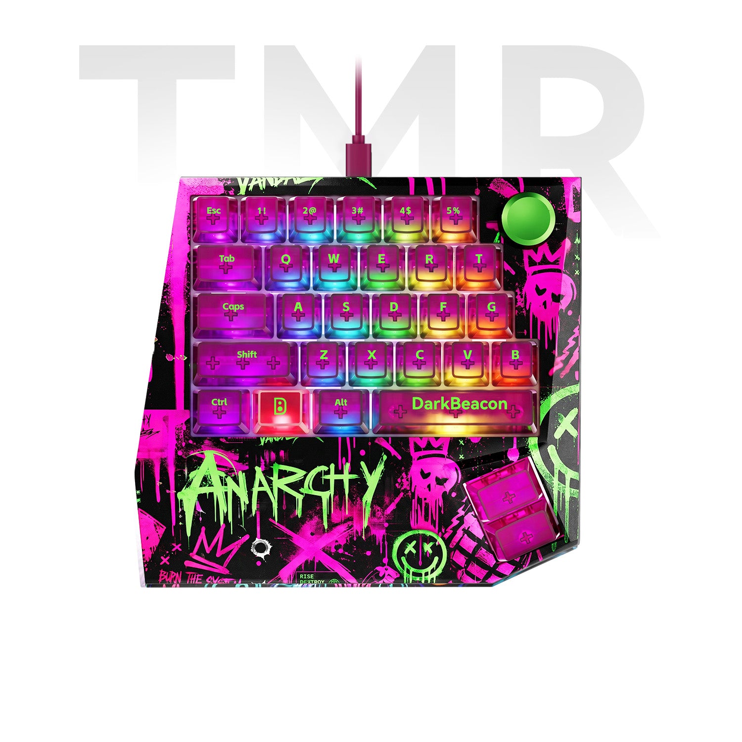 Devil Breaker Anarchy One-Handed TMR Magnetic Keyboard