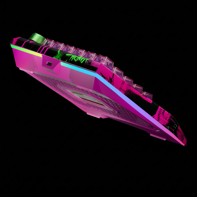 Light Beyond the Keycaps.