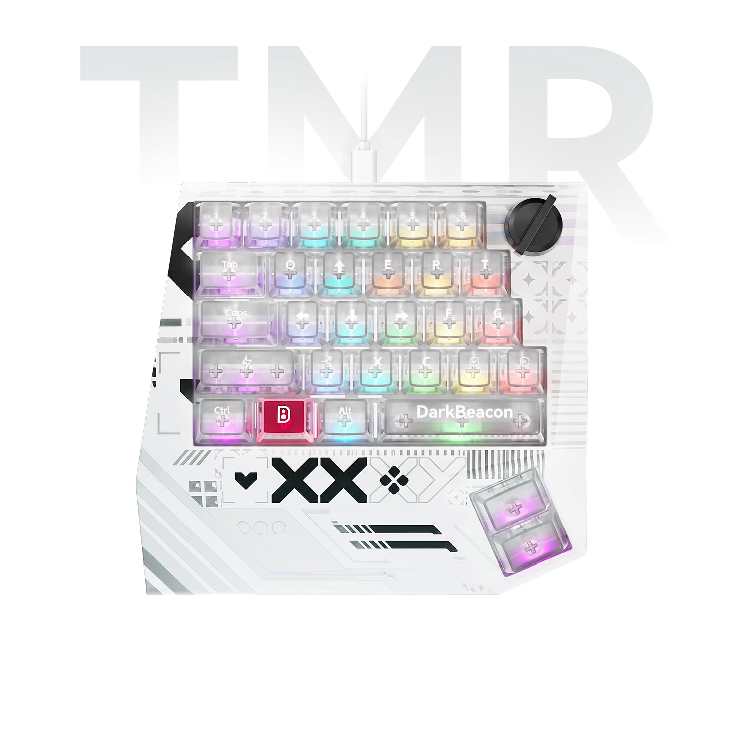 Devil Breaker Print Codex One-Handed TMR Magnetic Keyboard