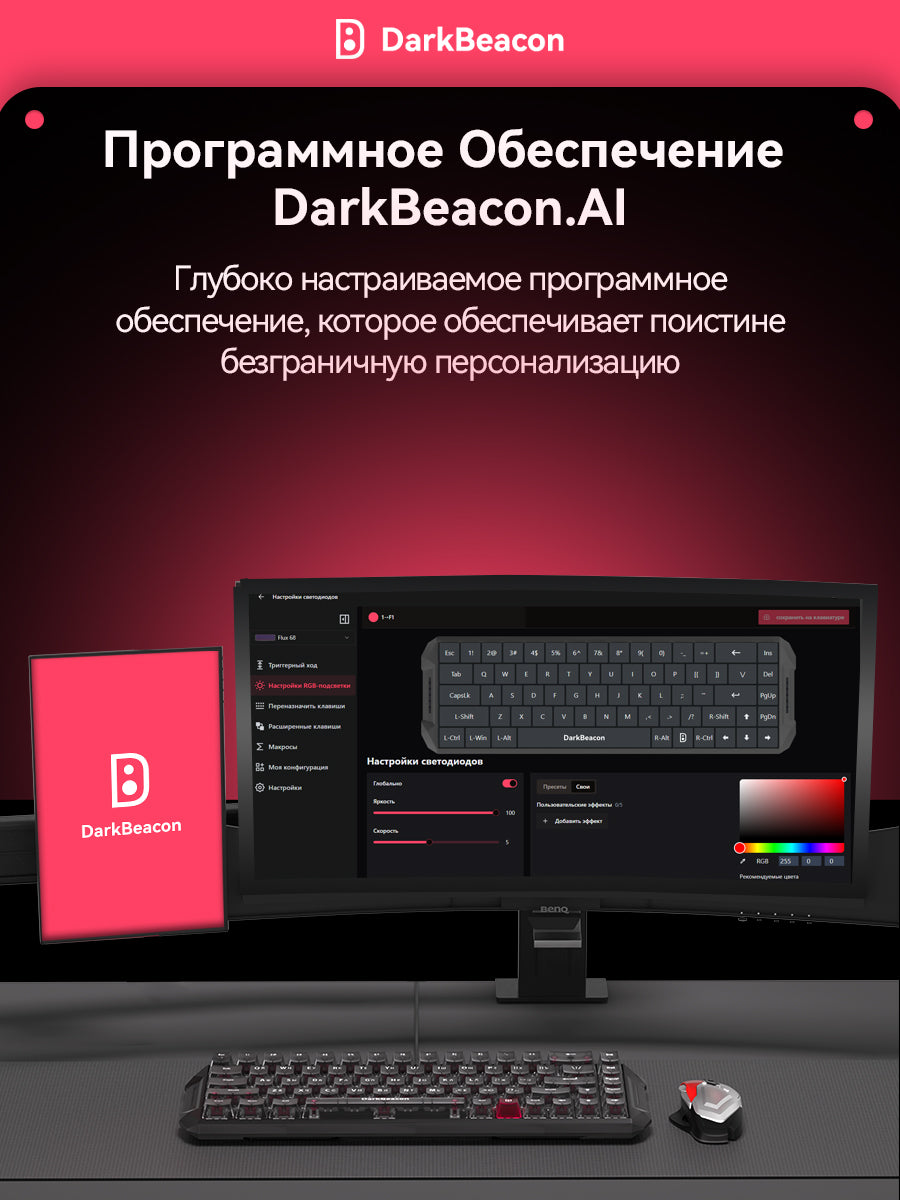 Flux 68 Игровая клавиатура проводная
