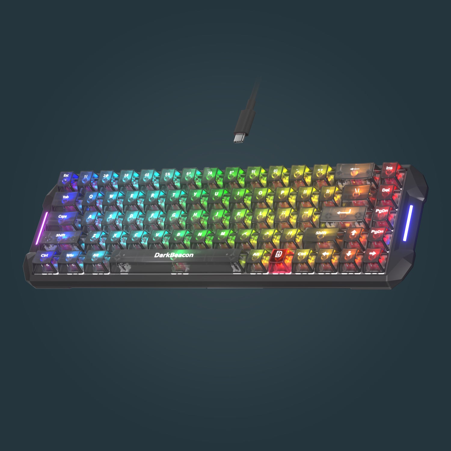 Flux 68 Wired Hall Effect Magnetic Switch Gaming Keyboard
