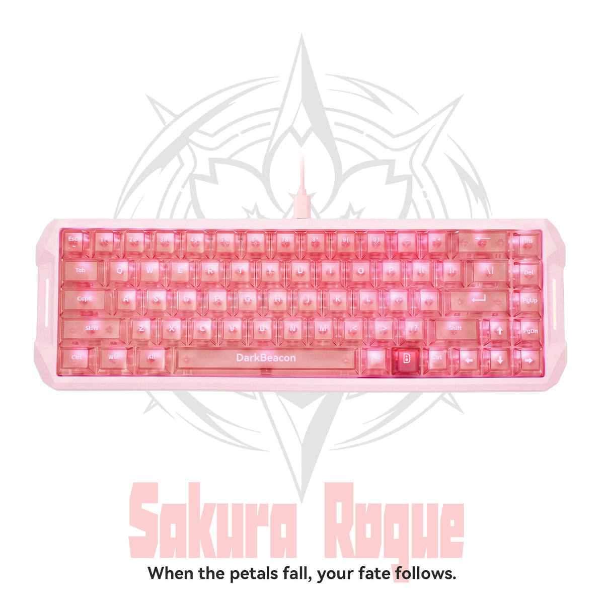 Flux 68 Wired Hall Effect Magnetic Switch Gaming Keyboard