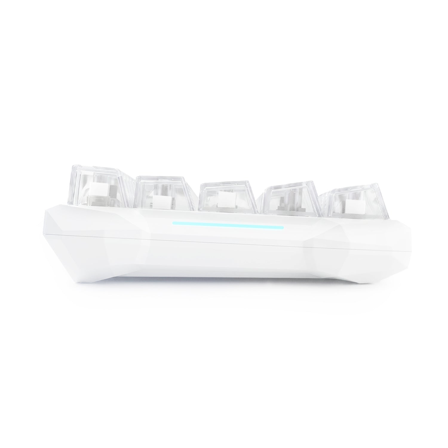 Flux 68 Wired Hall Effect Magnetic Switch Gaming Keyboard (White)