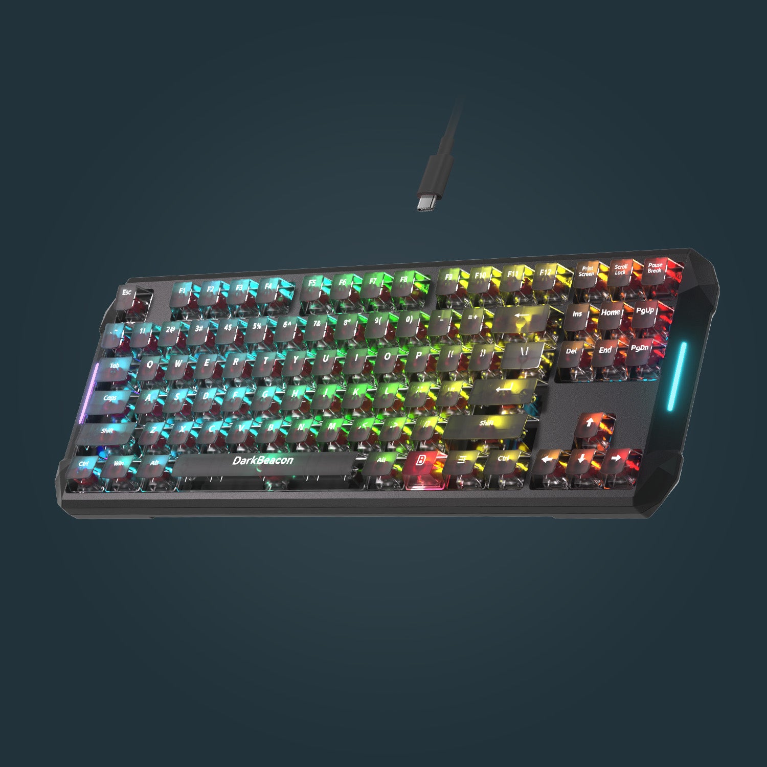 Flux 87 Wired Hall Effect Magnetic Switch Gaming Keyboard