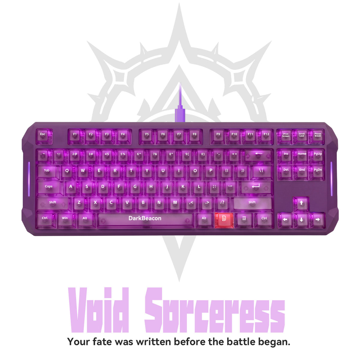 Flux 87 Wired Hall Effect Magnetic Switch Gaming Keyboard