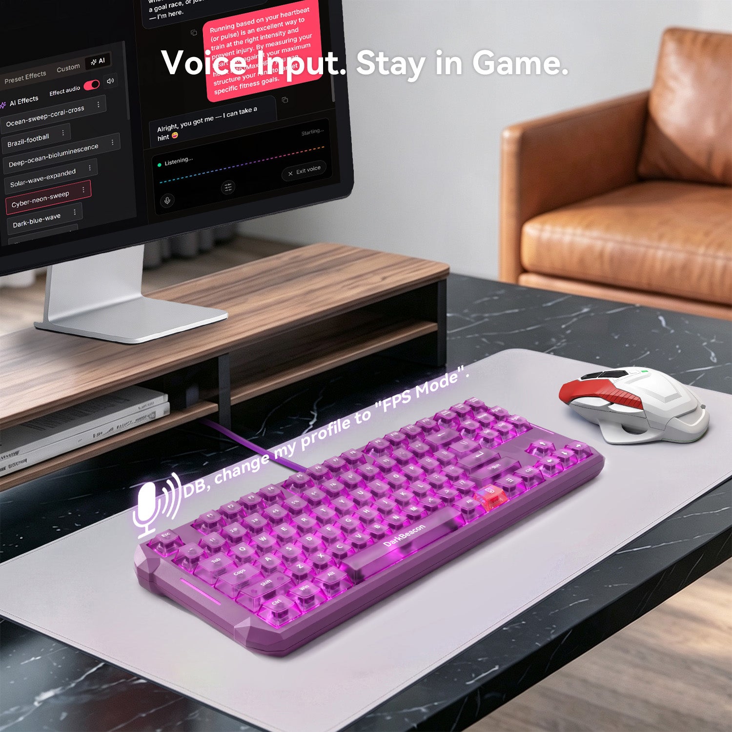 Gaming keyboard Keyboard flux キーボード I bought a cutting-edge