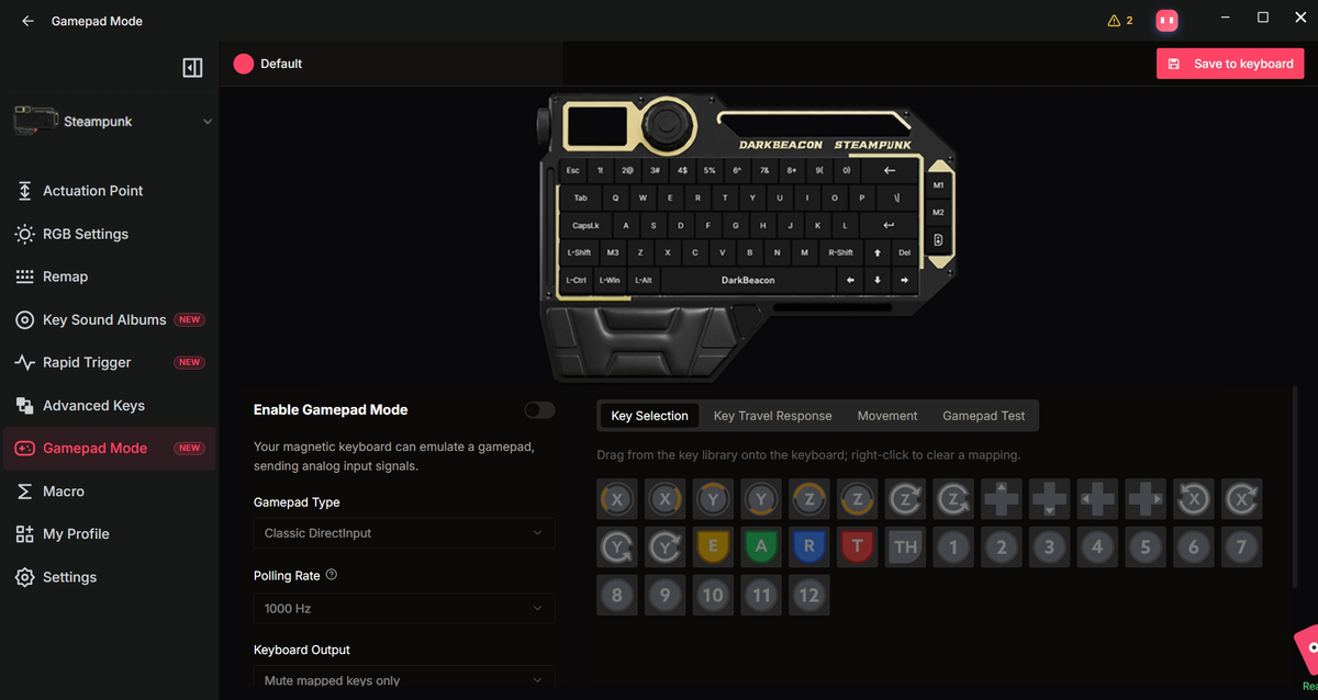 Gamepad Mode [MAGNETIC ONLY]